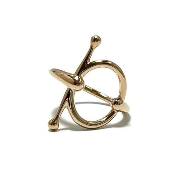 HERMES Rose Gold Ring - Picture 1 of 10
